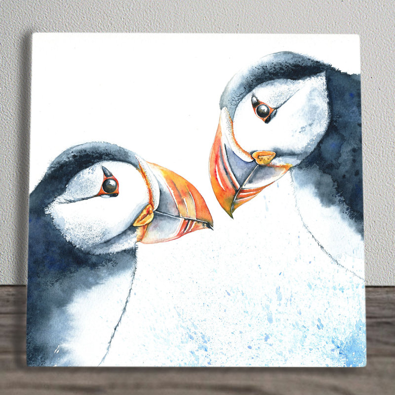 Animals Wall Decor on Ceramic / Porcelain