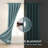 Double-Sided Chenille Curtains for Living Room Modern Window Treatment for Bedroom Blackout Curtains Drapes Room Darkening (Set of 2)-459780292-459780299