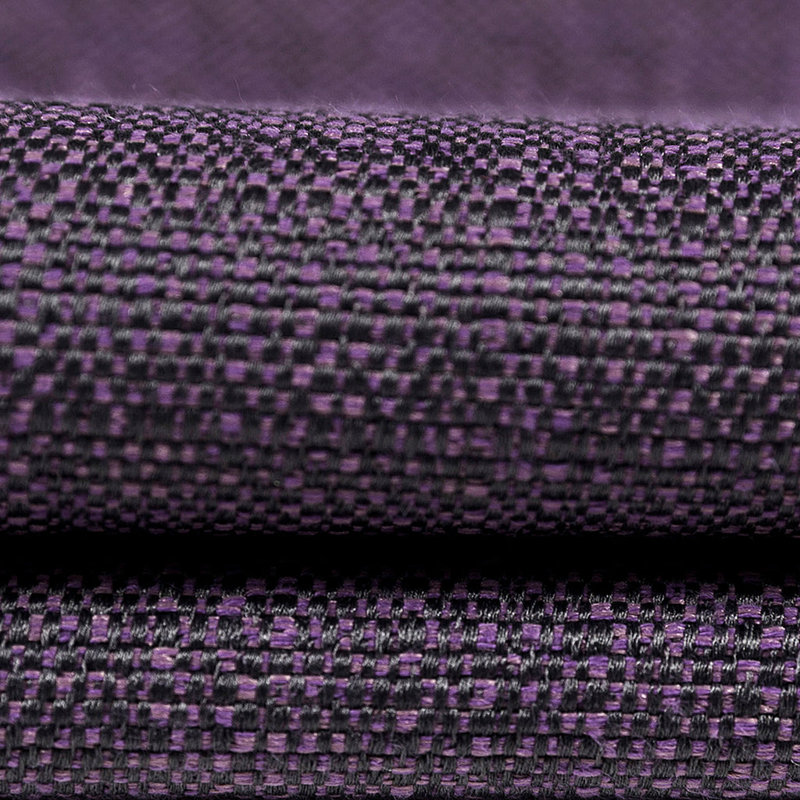 Christeen Solid Colour Polyster Table Runner, Aubergine Purple