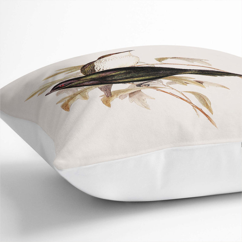 Square Cushion, 55cm H x 55cm W x 20cm D, White