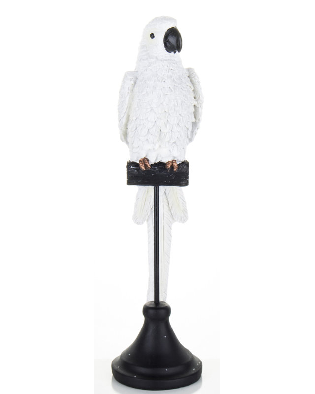 Hypatos Animals Figurines & Sculptures, 30cm H x 10cm W x 7cm D, White