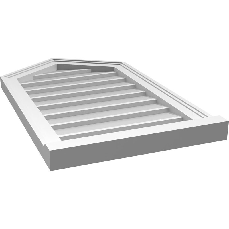 Ventilateur à pignon en uréthane non-fonctionnel Signature, H 30 po x l 18 po x P 2 po