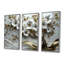 Ensemble de décorations murales cerisier blanc et or blanc I - Cherry Blossom-107213353-107213355
