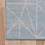 Tapis géométrique bleu / gris Jantsen-512468436