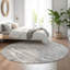 Tapis gris Prisco lavable à la machine de qualité supérieure-393794597