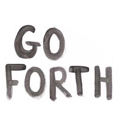 Go Forth - Wrapped Canvas Print