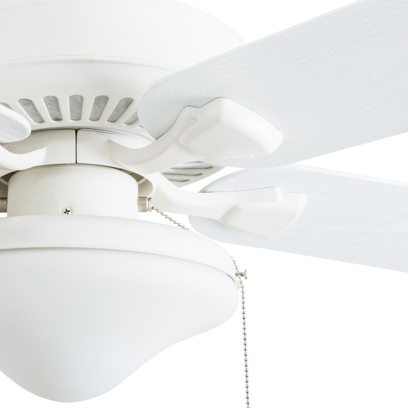 Belmar 52'' Ceiling Fan with LED Light, White