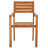 Gerrad Solid Teak Stacking Chair
