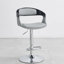 Chaise de bar pivotante en similicuir et fer Aurick-7106607-7106601-55901066