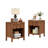 24.02" Tall 1 - Drawer Nightstand (set Of 2)-336404604