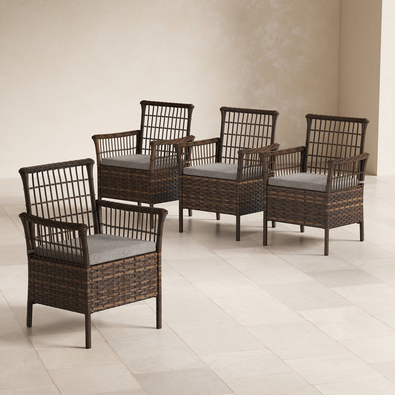 Wicker Patio Dining Chair