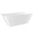 66" x 30" Freestanding Soaking Acrylic Bathtub