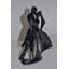 Statue moderne en résine Abdiel pour mariés - Taille: L 3 po x l 9 po x H 12 po.-757299723