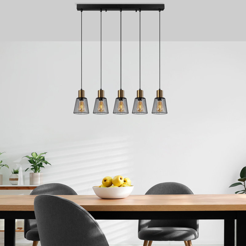1 - Light Dome Pendant, Black