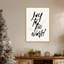 «Joy to the world» par Eins Kubistika, reproduction d'art sur toile encadrée