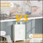 Armoire de rangement en acier industriel durable avec tablettes réglables et portes doubles pour le garage ou le bureau