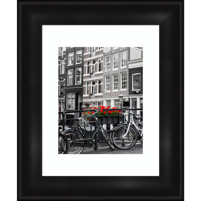 Pierron Black Picture Frame with Mat