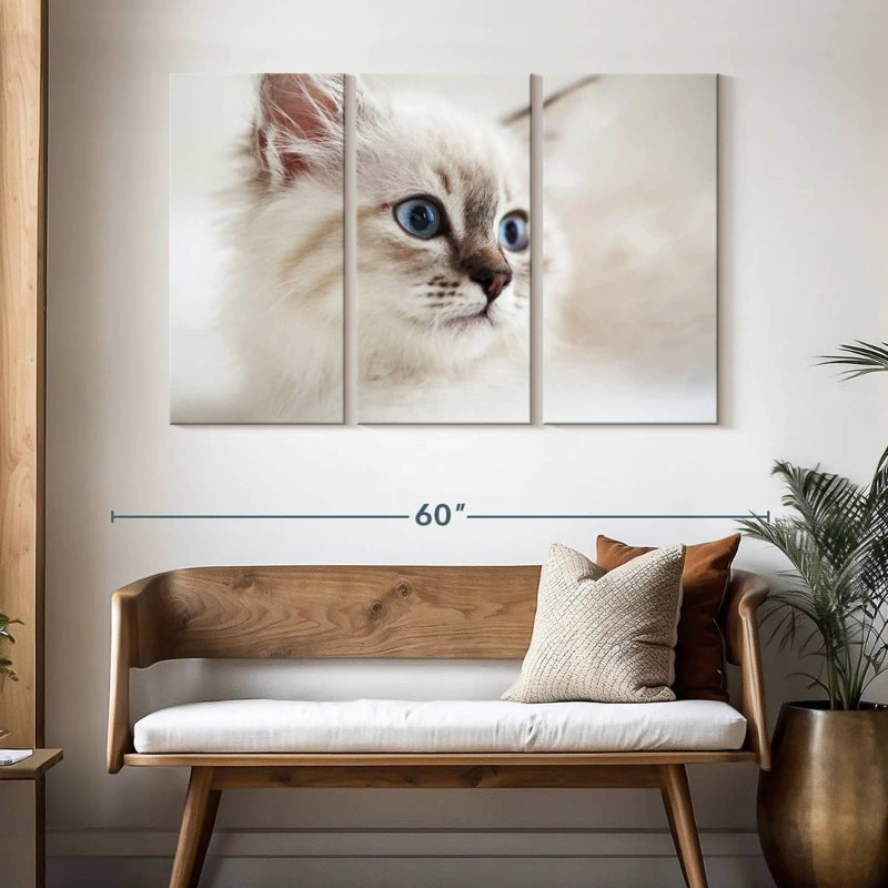 Brampt Neva Masquerade Cat, 32" H x 50" W