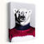 Élégant chandail d'ours polaire-129144796
