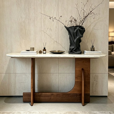 Console d'entrée Mid-Century