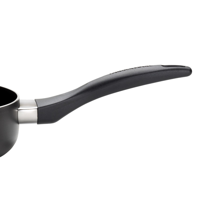 Farberware Dishwasher Safe Nonstick Cookware Pots and Pans, Black