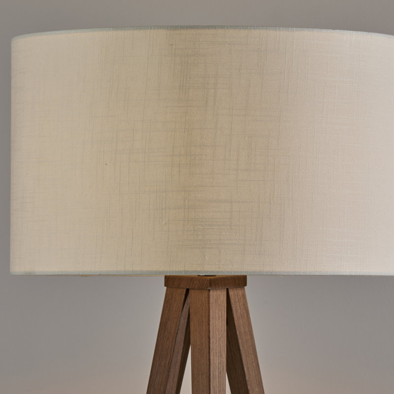Patten 60.25'' Dark Brown Tripod Floor Lamp