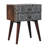Caramel Edessa Bone Inlay Bedside