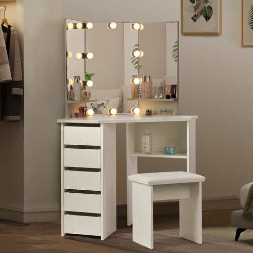 Ebern Designs Bryla Vanity & Reviews | Wayfair