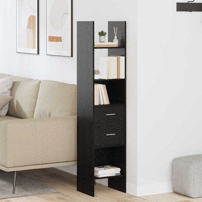 Book Cabinet Chipboard Standing Shelf Rack