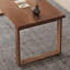 Bureau rectangulaire en bois massif noyer-109622430