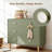 Baby Dresser for Nursery, Kids, and Bedroom – 6 Drawer Wood Dresser with Solid Wood Legs, Green, Storage for Clothes and Baby Essentials-793879652