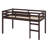 Twin Size Loft Bed – Ladder & Strengthened Slat Bed Platform-322923523