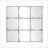 Antique Square Wall-Mounted Mirror