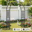 Tonnelle de jardin en métal VOXOR