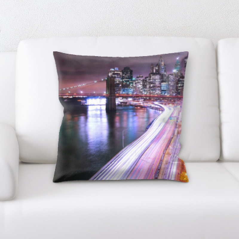 Coussin décoratif "new york city shots" Gaener