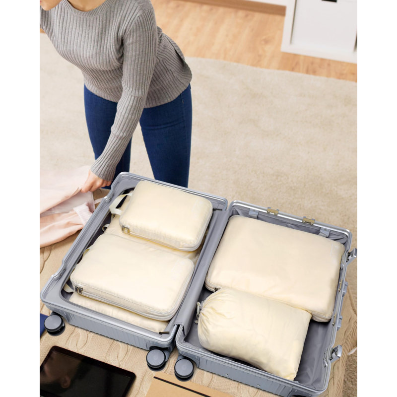 Rebrilliant Fabric Storage Bag, Beige