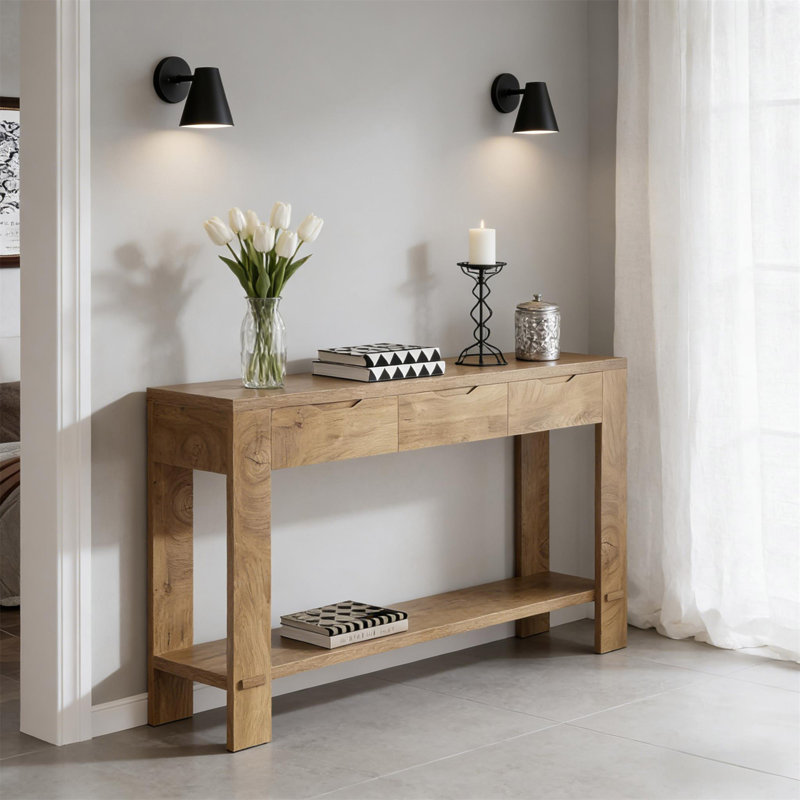 Authentic Console Table,Entryway Table,Display Organizer