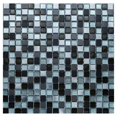 Victory 1" x 1" Glass Grid Mosaic Wall & Floor Tile
