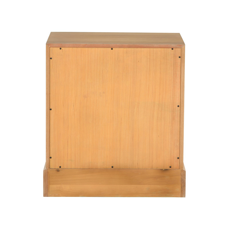 Cooper River Chest, Brass, Oak