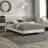 Aurella Upholstered Wingback Bed with Headboard-12316818