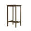 Table de bar en bois gris délavé