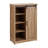 Farmhouse Accent Chest With Sliding Barn Door And 5 Drawers, White - Rustic Charm And Practical Storage-63529265