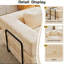 Canapé de style moderne pour l'intérieur, canapé convertible à plancher à compression avec structure fixe, canapé modulaire désossé, sans assemblage, idéal pour plusieurs espaces de vie-1308371741