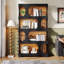 Bibliothèque de 71 po de hauteur, présentoirs de rangement modernes-1821082137