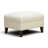 Auraluxe 100% Genuine Leather Ottoman