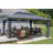 Sojag Outdoor Mykonos Double Roof Hardtop Gazebo Outdoor Sun Shelter-90564879