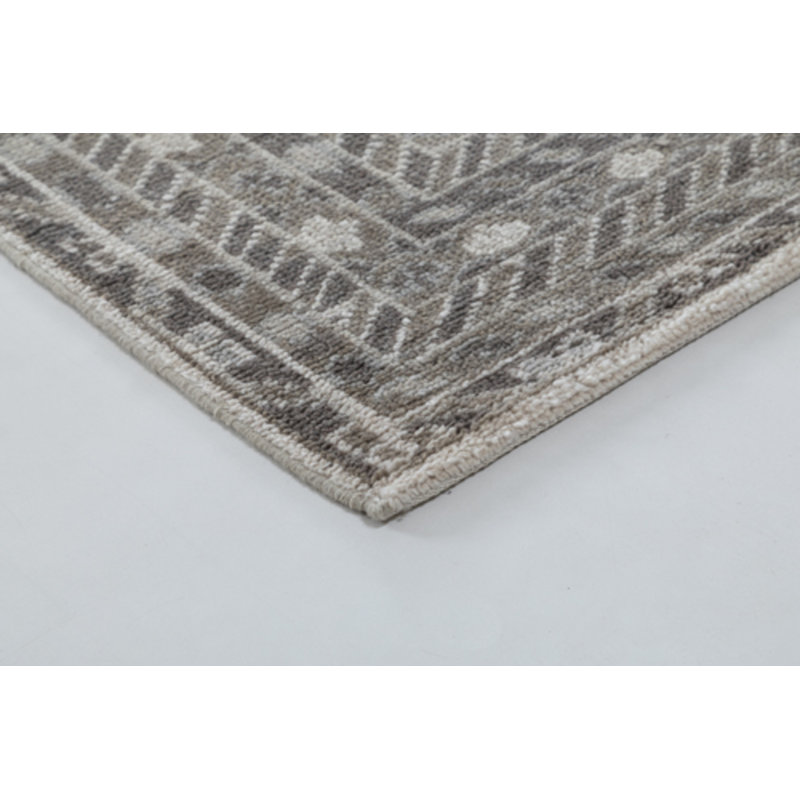 Courtfield Southwestern Area Rug in Fawn/Gray/Ivory, Rectangle 5' x 8'