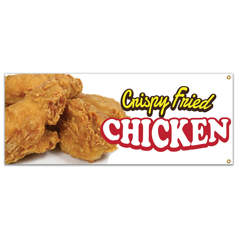 Crispy Fried Chicken Banner