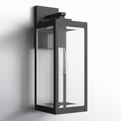 Ainsworth Earth Black Outdoor Wall Lantern