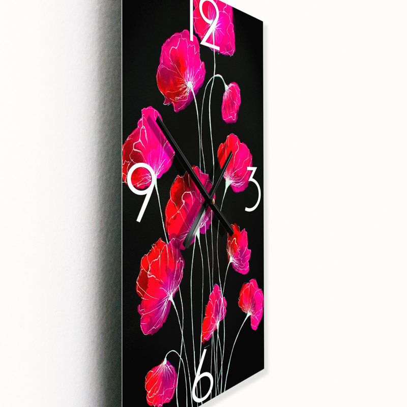 Horloge murale abstraite, Grand